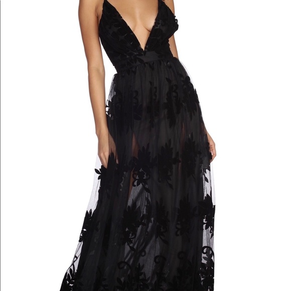 Black prom dress - Picture 1 of 4